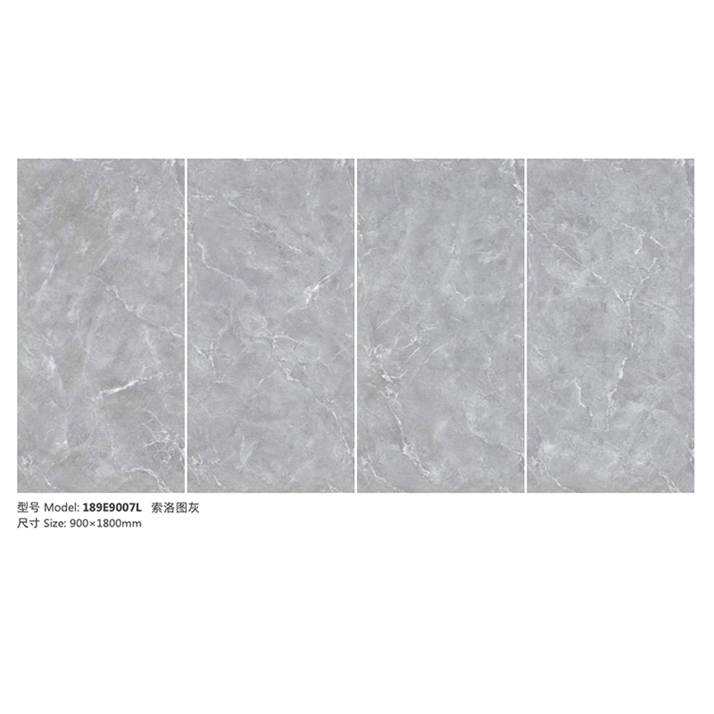 Full Body Marble Glazed Tile 900×1800mm Solothurn Grau